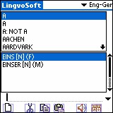LingvoSoft Talking Dictionary English <-> German f 3.2.85 screenshot